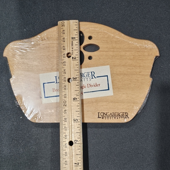 Longaberger Wood Craft Bread Basket Divider New Sealed Longaberger Wood Craft - Picture 5 of 8